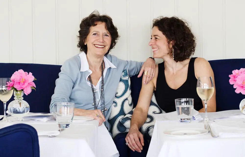 Alex Polizzi with her Mother Olga in 2021
