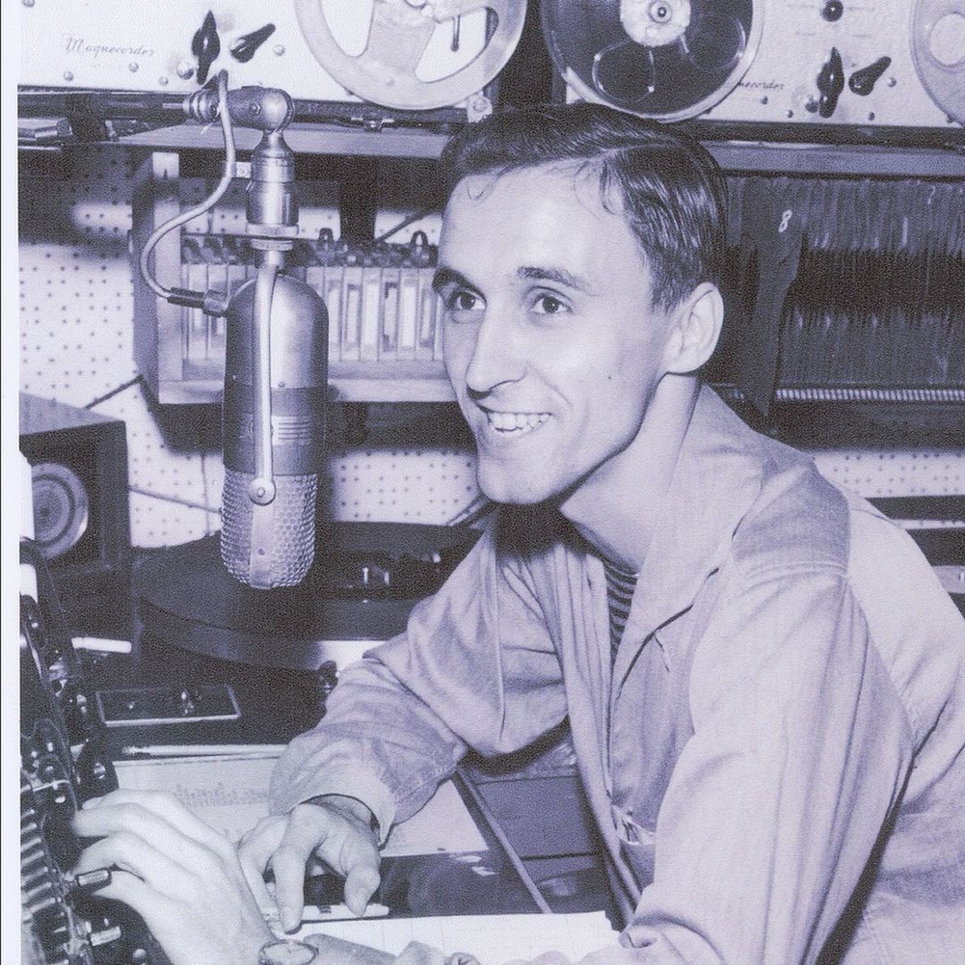 Charlie Monk during his youth working for SiriusXM