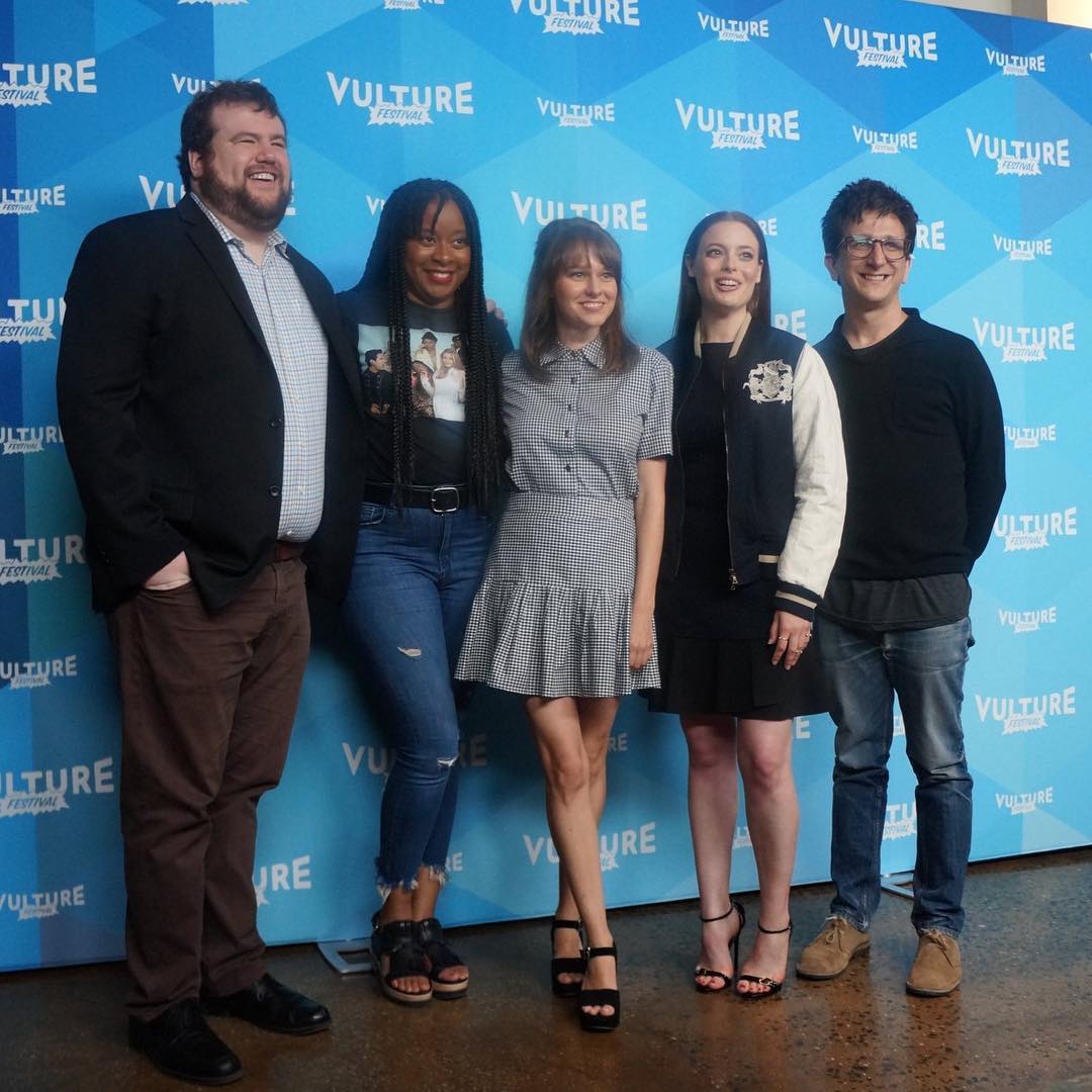 Claudia O'Doherty with Love Costars at Vulture Festival