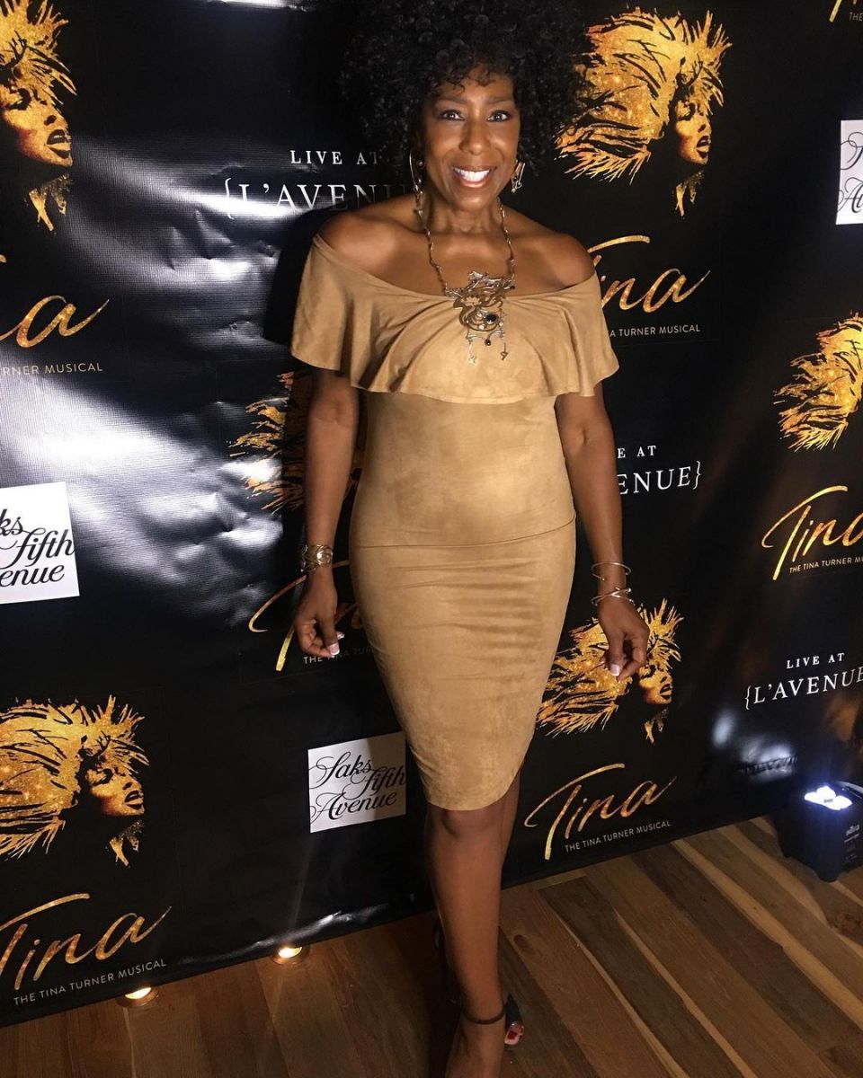 Dawnn Lewis at the Premier of Tina - The Tina Turner Musical in 2019
