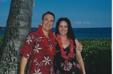 Dennis Cockrum with his Wife Stephanie in 2020