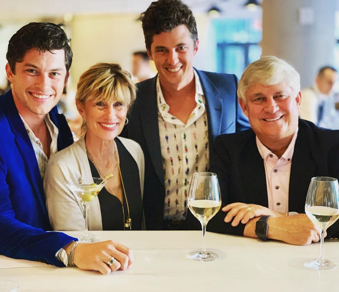 Graham Phillips with his Parents in 2019