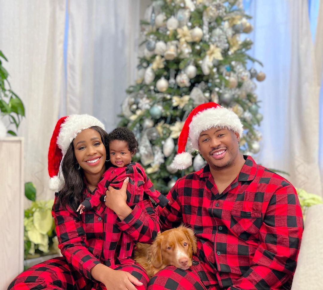  Marcus Glenn Richardson with his Wife and Daughter in 2021