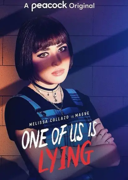 Melissa Collazo in the poster of One Of Us Is Lying