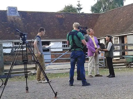 Michael Portillo Shooting for 'Railway Journey' in 2016