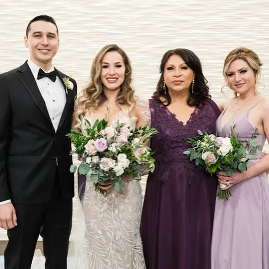 Married at First Sight Myrla Feria with her Family in 2021