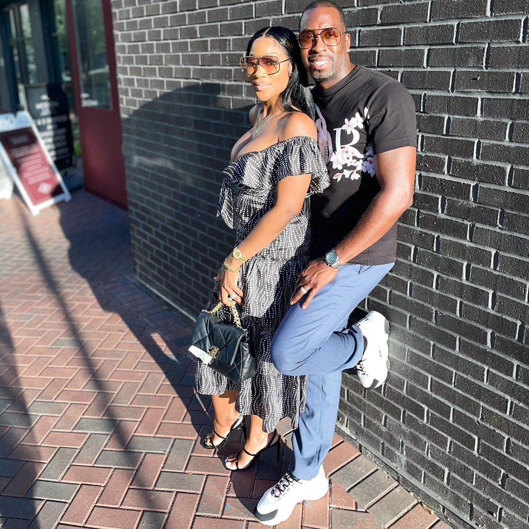Quiana Watson with her Husband Anthony Watson in 2021