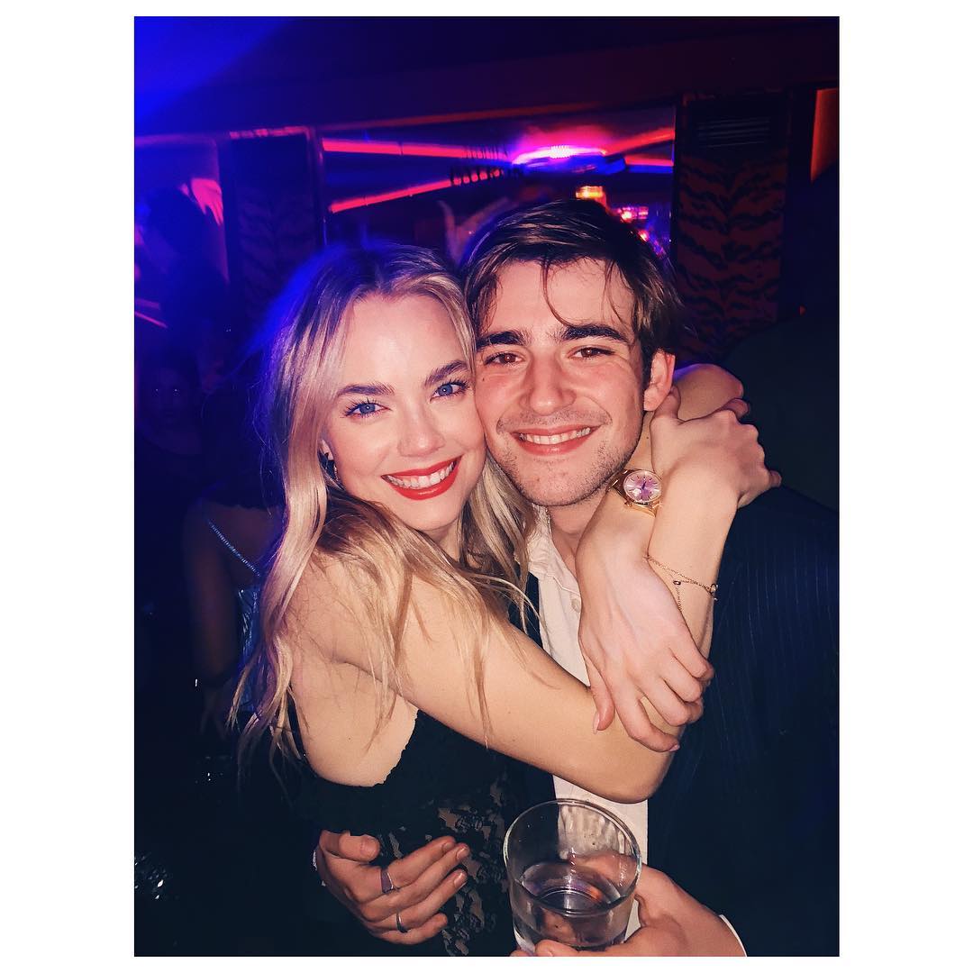 Rebecca Rittenhouse with Chace Crawford