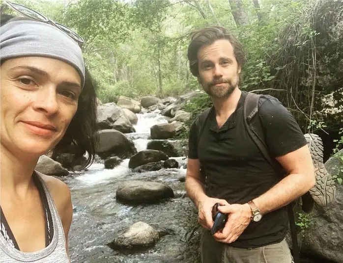 Rider Strong with his Wife Alexandra Baretto in 2020