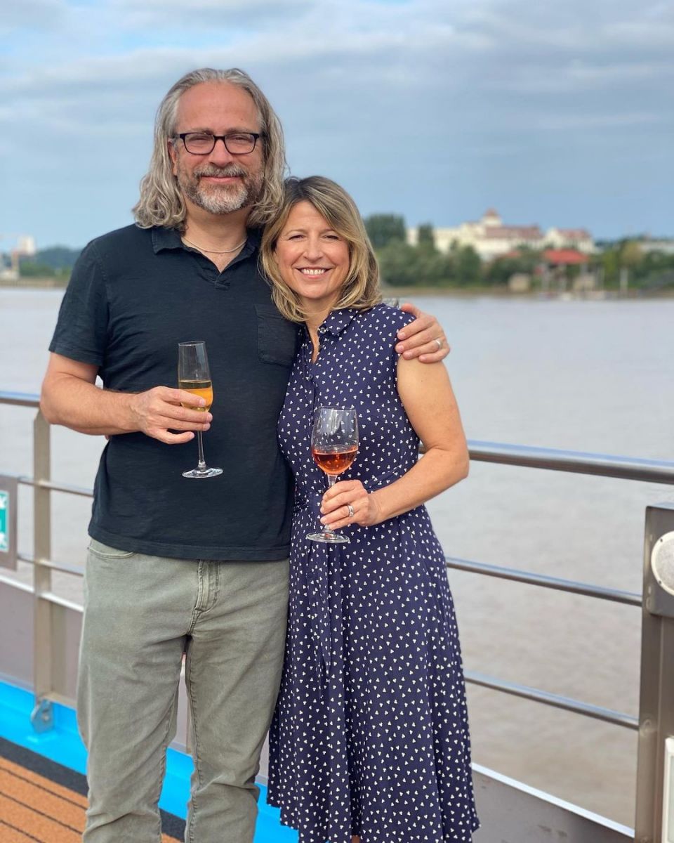 Samantha Brown with her Husband Kevin O'Leary in 2021 