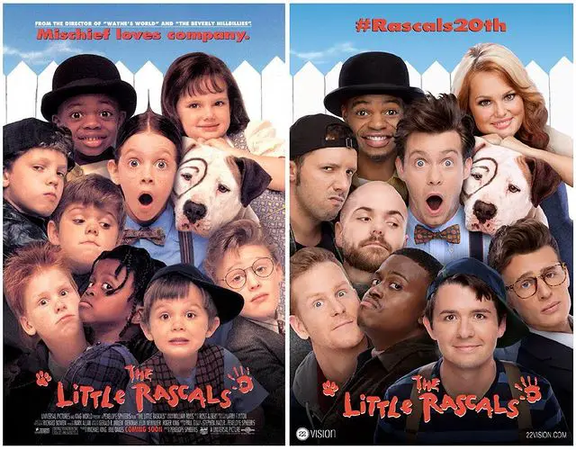 Zachary Mabry on the then and now The Little Rascals poster