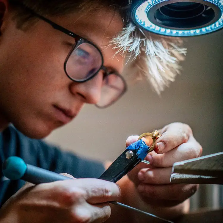 Alec Steele Making Engagement Ring For Wife