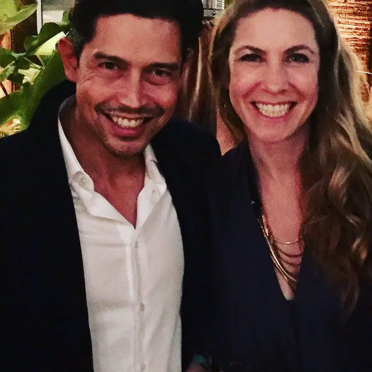 Anthony Ruivivar With his Wife Yvonne Jung
