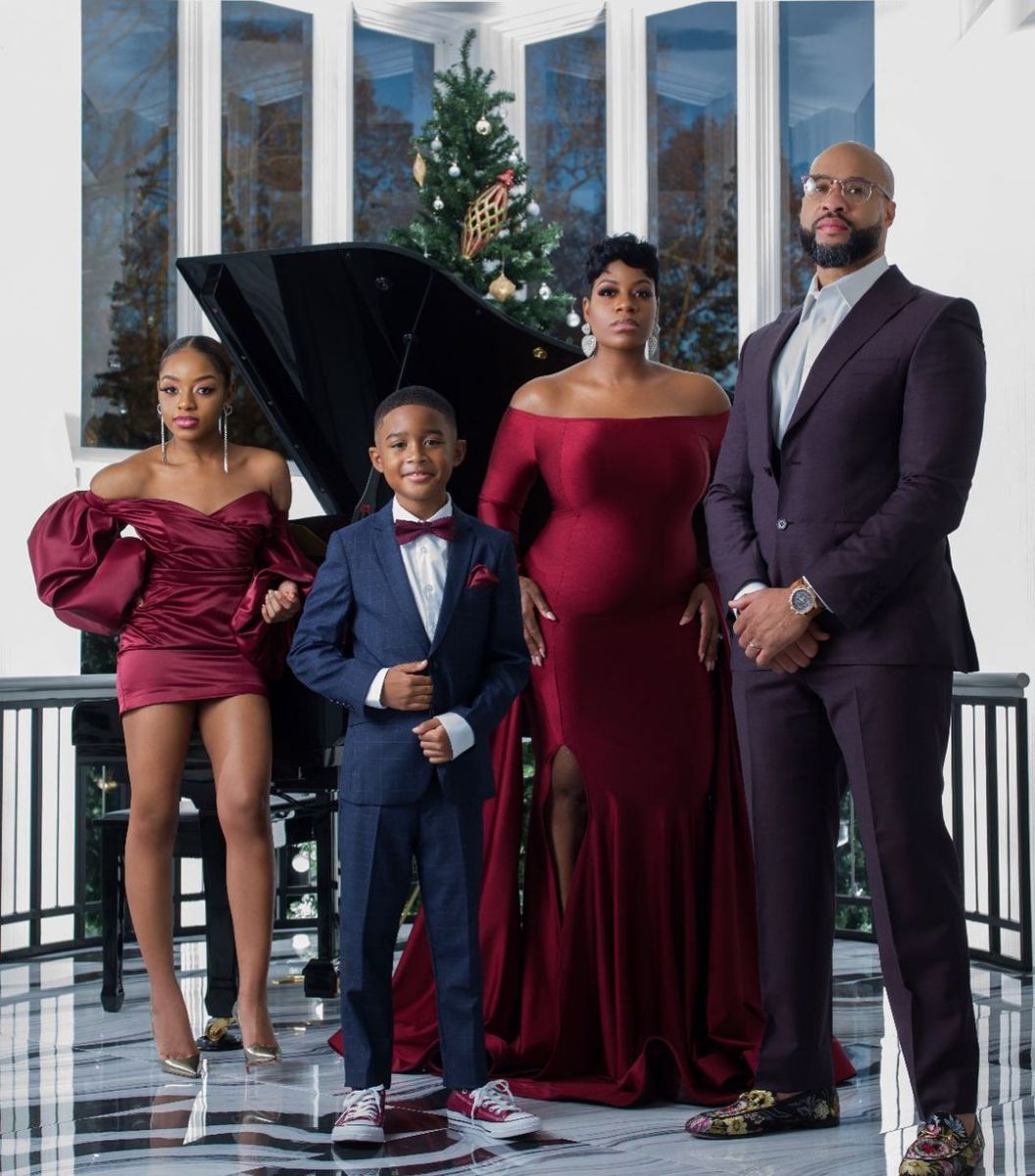 Barrino With His Family in 2020