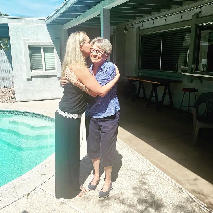 Cheryl Casone With Her Mother Marsha