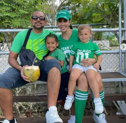 Jodi Stwart with her family