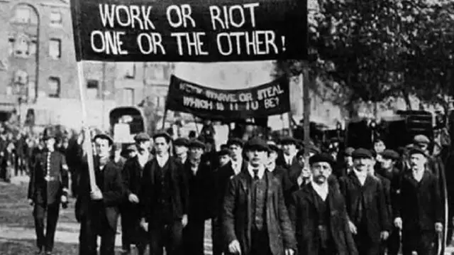 May Day Riot Circa 1890 United Kingdom 