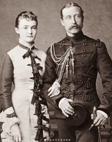 Prince Arthur with his Wife