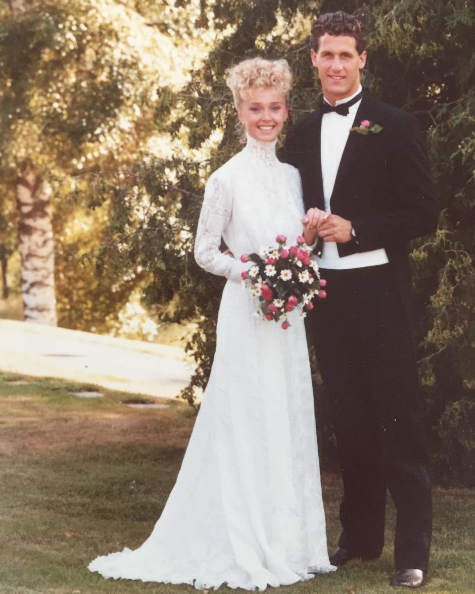 Rick Rossovich & Eva Rossovich on their Wedding