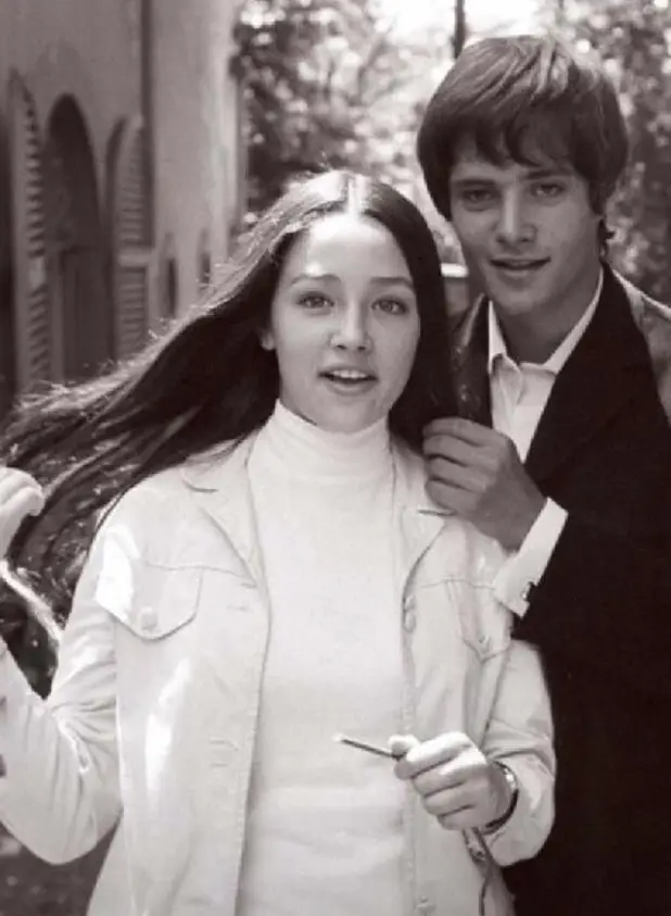 Leonard Whiting and Olivia Hussey in Rome and Juliet